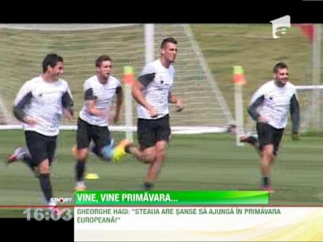 Hagi : "Steaua are sanse sa ajunga in primavara europeana"
