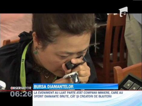 Pietre pretioase in valoare de doua miliarde de dolari, expuse la targul de diamante din Israel