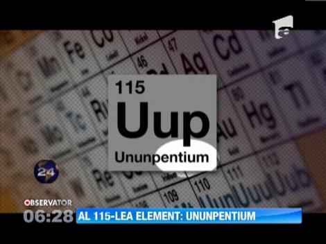 Un nou element in tabelul lui Mendeleev: Ununpentium