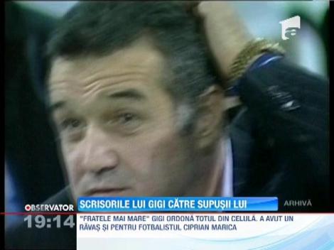 Gigi Becali manevreaza tot ceea ce misca la Steaua, chiar din penitenciar