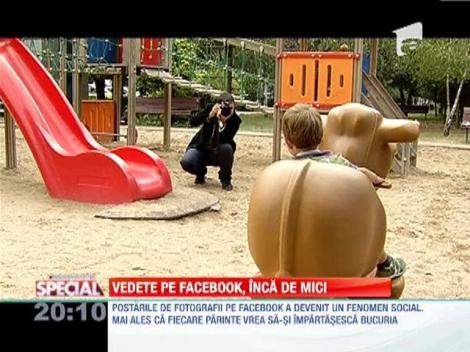 Bebelusii, vedete pe Facebook