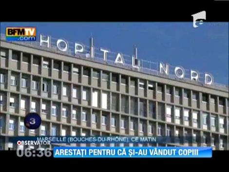 Doi romani au fost arestati in Franta pentru ca si-au vandut copiii