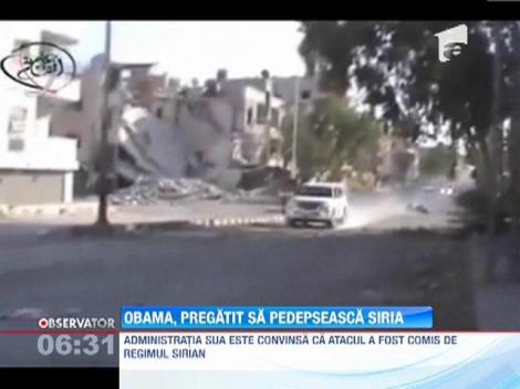 Barack Obama, pregatit sa pedepseasca Siria
