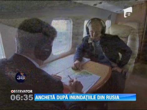 Vladimir Putin a ordonat o ancheta dupa inundatiile din Rusia