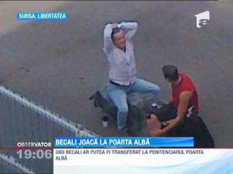Gigi Becali ar putea fi mutat la inchisoarea Poarta Alb