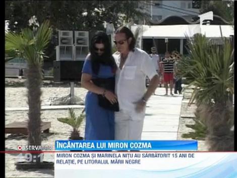 Un Luceafar indragostit! Miron Cozma si Marinela Nitu au sarbatorit 15 ani de relatie