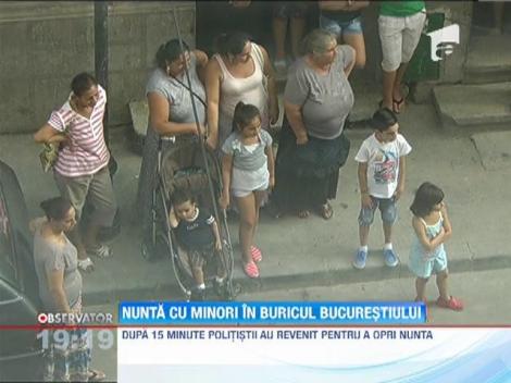 Nunta cu minori la doi pasi de Piata Unirii
