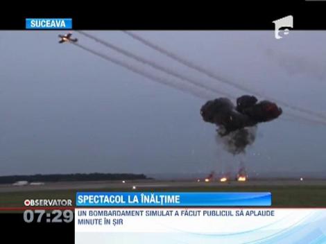 Acrobatii in aer si operatiuni antiterorism, pe aeroportul ''Stefan cel Mare'' din Suceava