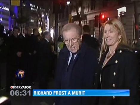 David Frost a murit! Jurnalistul era celebru pentru interviurile luate personalitatilor politice