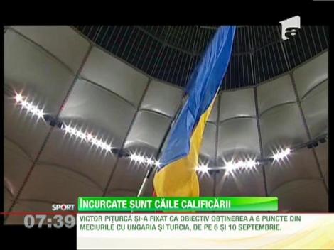 Piturca vrea cel putin 4 puncte din dubla decisiva cu Ungaria si Turcia