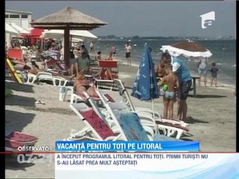 Vacante la pret redus. A inceput programul "Litoral pentru toti"!