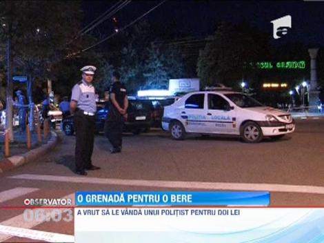 VIDEO! Ia grenada, neamule! Un barbat a vrut sa dea un proiectil pe o bere