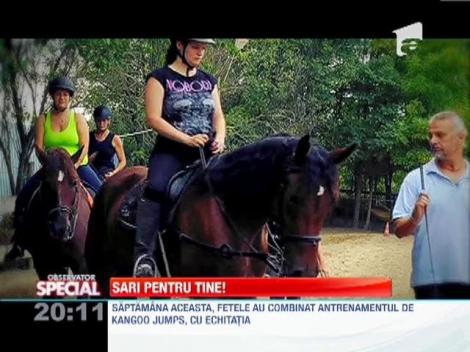 Andreea si Adriana nu cedeaza! Continua campania "Sari pentru tine"