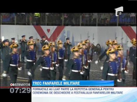 Repetitii inaite de Festivalul Muzicilor Militare