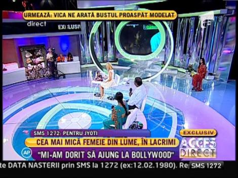 Drama femeii cu trup de copil: "Jyoti nu poate sa stea mult in picioare, dar adora sa danseze si sa cante!"