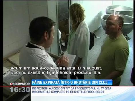 Paine expirata intr-o brutarie din Cluj