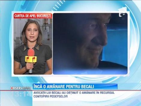 Inca o amanare pentru Gigi Becali