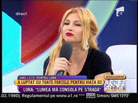 Exclusiv! Lora, prima aparitie dupa operatia suferita in Turcia, la "Acces Direct"