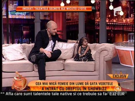 Pasiunile celei mai scunde femei din lume: croitoria, machiajul si actoria