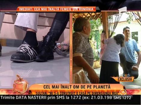 Sultan: "Port numarul 60 la pantofi"