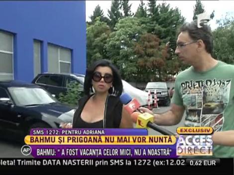 Adriana Bahmuteanu nu se mai marita cu Silviu Prigoana