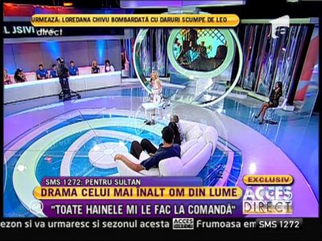 Sultan, cel mai inalt om de pe planeta, a dat viata povestii "Gulliver in Tara piticilor"