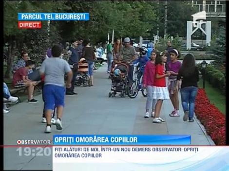 Un nou demers Observator: Opriti omorarea copiilor!