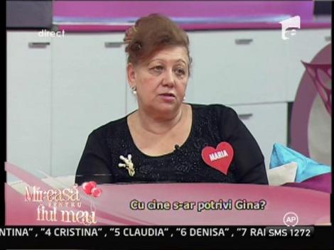 Mireasa pentru fiul meu: Gina nu a avut niciodata un iubit
