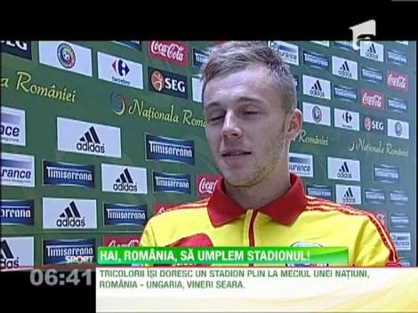 Tricolorii vor o arena plina la meciul cu Ungaria