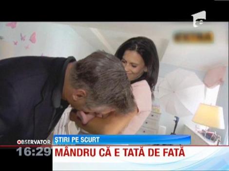 Alec Baldwin este tata de fata, la 55 de ani!