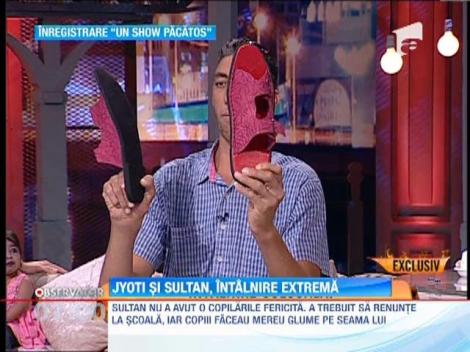 Cea mai mica femeie si cel mai inalt barbat din lume, intalnire extrema