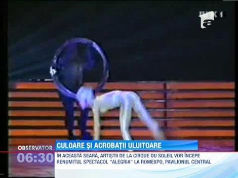 Cirque du Soleil aduce culoare si acrobatii, din nou, la Bucuresti