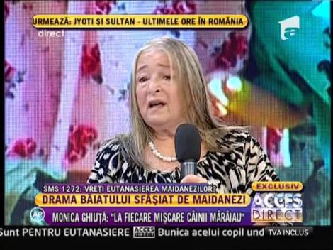 Monica Ghiuta: "Am fost muscata de trei ori, dar tot iubesc cainii"