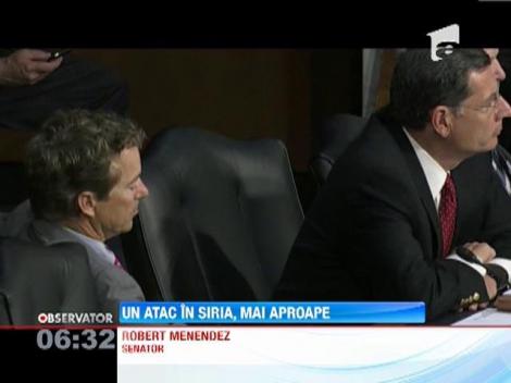 Senatul SUA a dat unda verde rezolutiei pentru un atac asupra Siriei