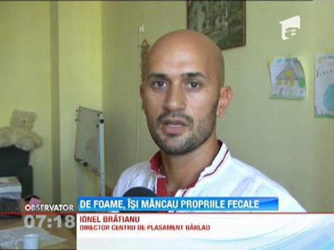 De foame, 5 copii isi mancau propriile fecale!