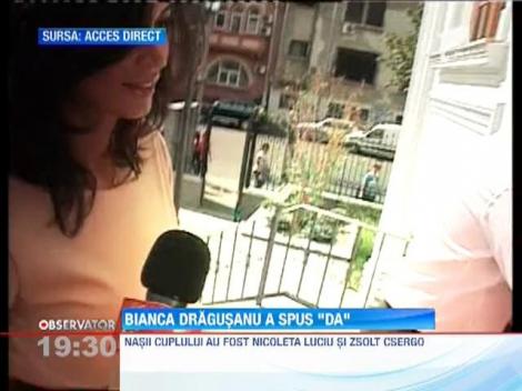 Bianca Dragusanu si Victor Slav s-au casatorit
