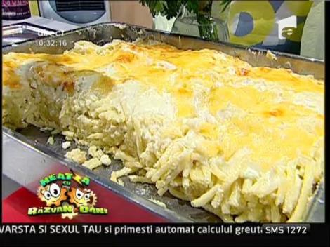 Macaroane speciale cu branza