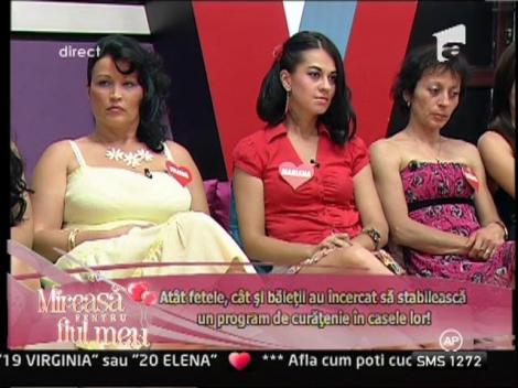 Mireasa pentru fiul meu: Fetele si baietii au stabilit un program de curatenie