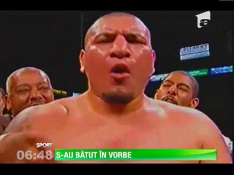 Meci de box la categoria grea, la GSPTV