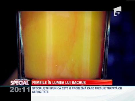 Doamnele si domnisoarele beau cot la cot cu barbatii!