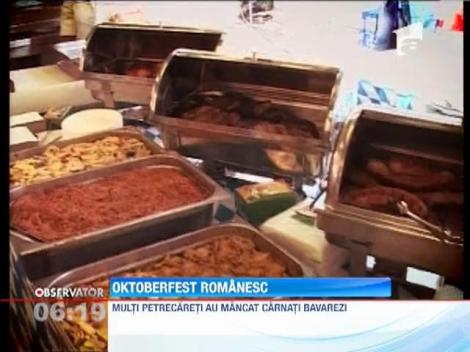Muzica, bere si specialitati bavareze: A inceput Oktoberfest!
