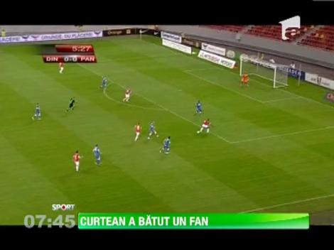 Alex Curtean a batut un suporter al lui U Cluj