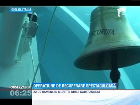 Costa Concordia, vasul de croaziera naufragiat in urma cu aproape doi ani, trebuie ridicat de pe fundul marii