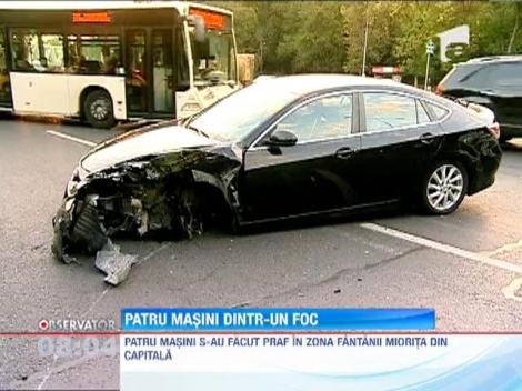 Accident spectaculos in Capitala