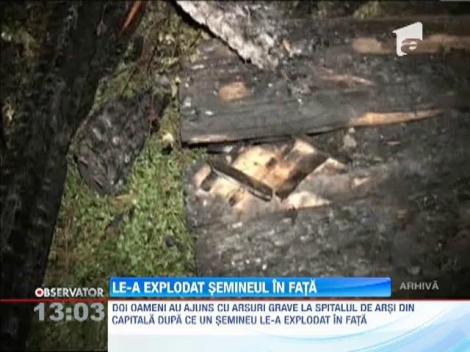 O pensiune de langa Bran a fost zguduita de o explozie puternica