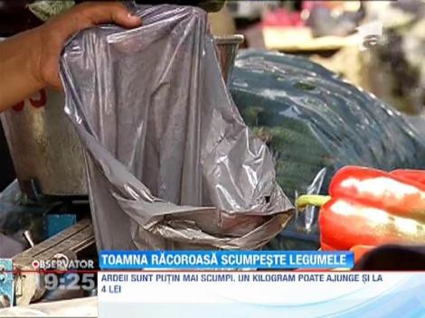 Se scumpesc legumele si fructele