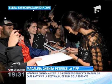 Madalina Ghenea face deja furori in Canada