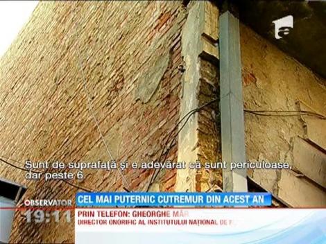 Doua cutremure s-au produs azi, in Romania! Unul a fost si cel mai puternic din acest an