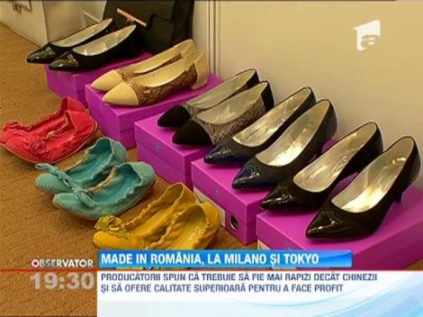 Uraineni cauta, pe pantofi, eticheta Made in Romania