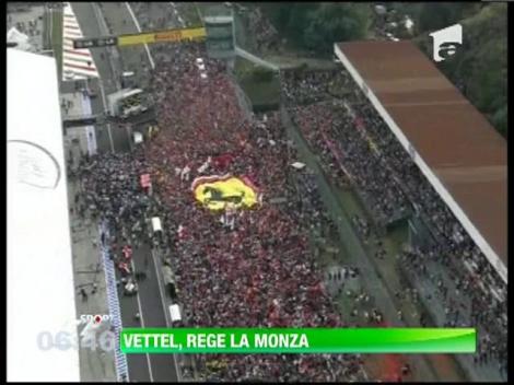 Sebastian Vettel s-a impus in cursa de Formula 1 de la Monza